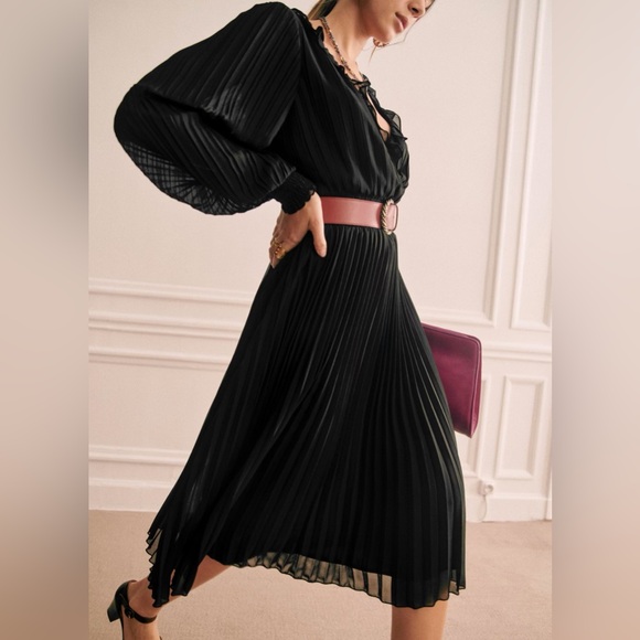 Sezane Tal Dress - Black (EUC, (FR 36 / US 4) - Picture 9 of 9